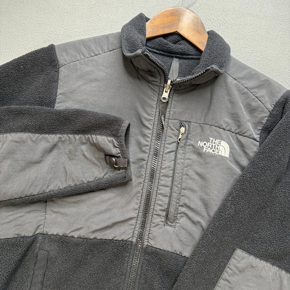The North Face Denali Fleece Jacket Womens Small Black Polartec Full Zip Coat